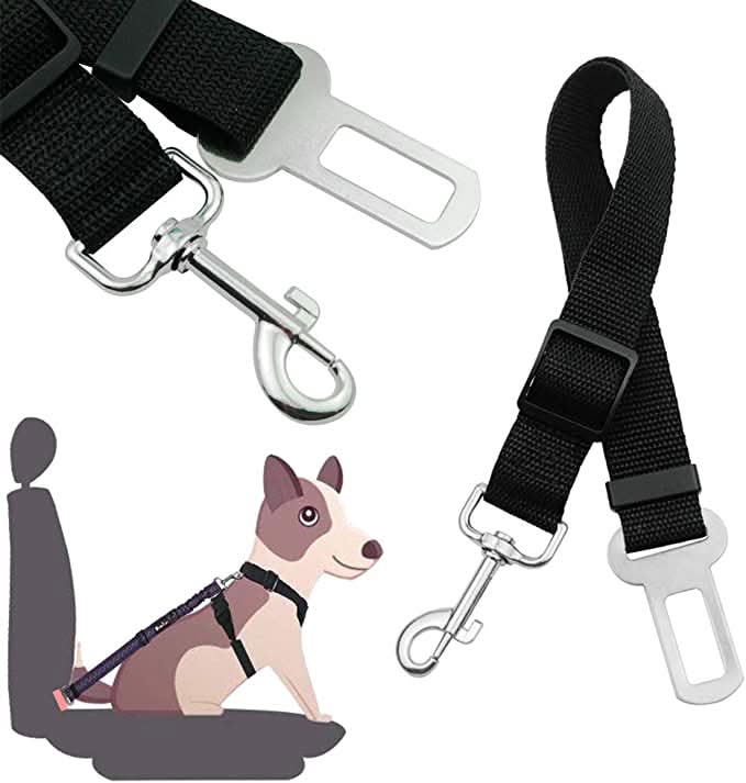PETECURE - Ceinture de sécurité réglable pour animaux de compagnie en voiture