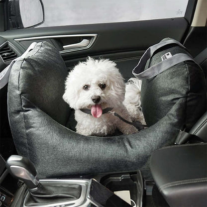 COMFYRIDE SIÈGE POUR CHIEN – Lit siège avec ceinture de sécurité et fond antidérapant