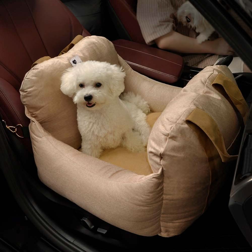 COMFYRIDE SIÈGE POUR CHIEN – Lit siège avec ceinture de sécurité et fond antidérapant