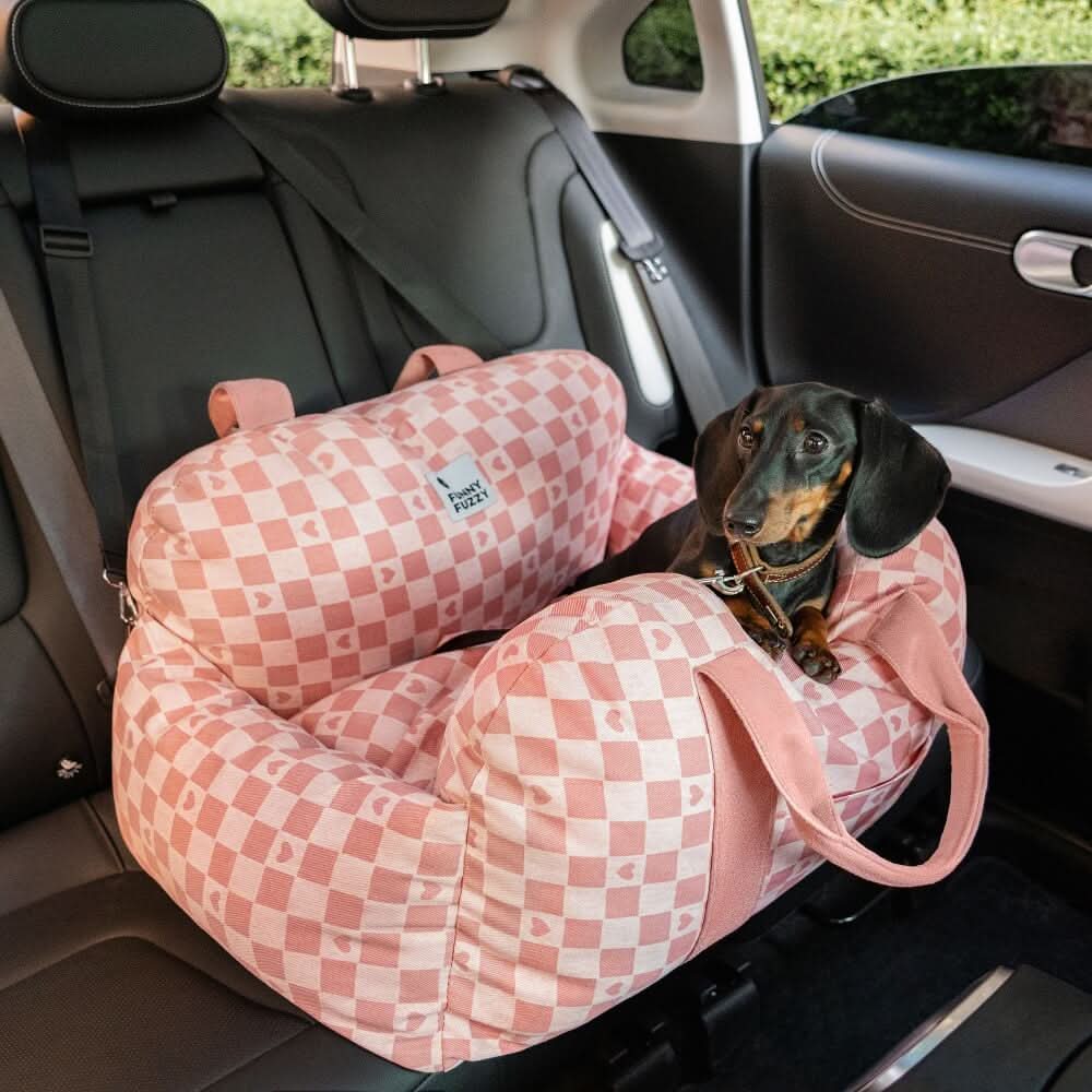 COMFYRIDE SIÈGE POUR CHIEN – Lit siège avec ceinture de sécurité et fond antidérapant