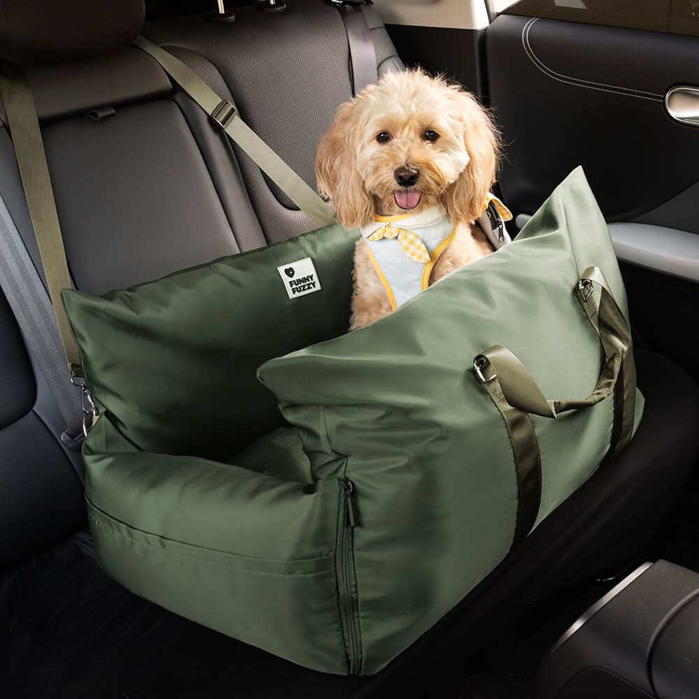 COMFYRIDE SIÈGE POUR CHIEN – Lit siège avec ceinture de sécurité et fond antidérapant
