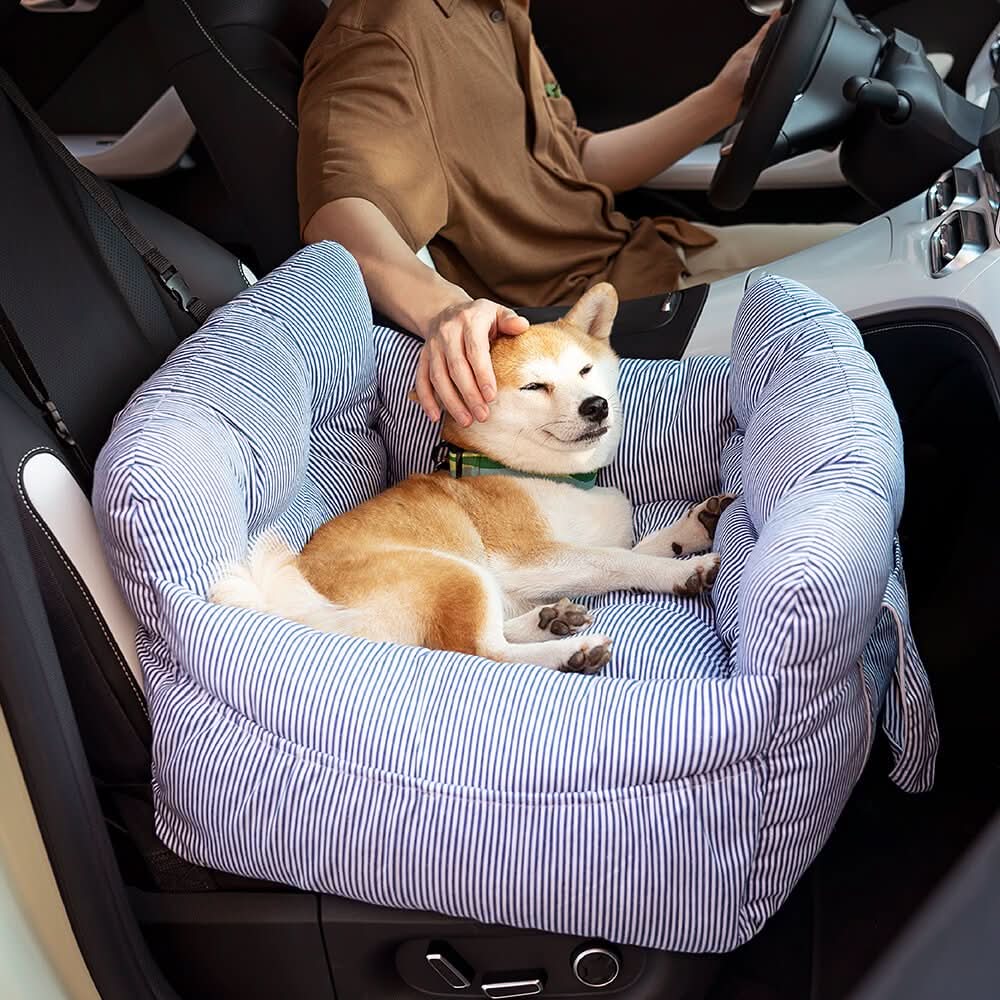 COMFYRIDE SIÈGE POUR CHIEN – Lit siège avec ceinture de sécurité et fond antidérapant