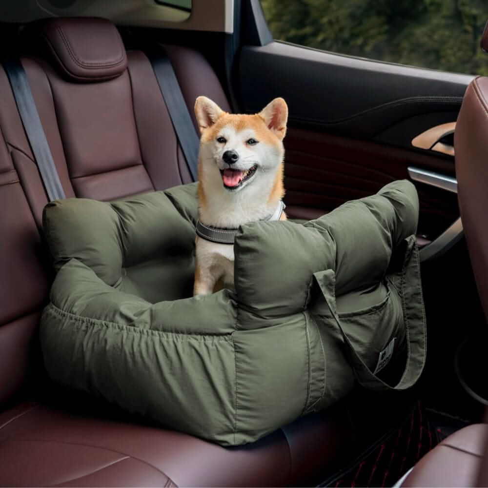 COMFYRIDE SIÈGE POUR CHIEN – Lit siège avec ceinture de sécurité et fond antidérapant