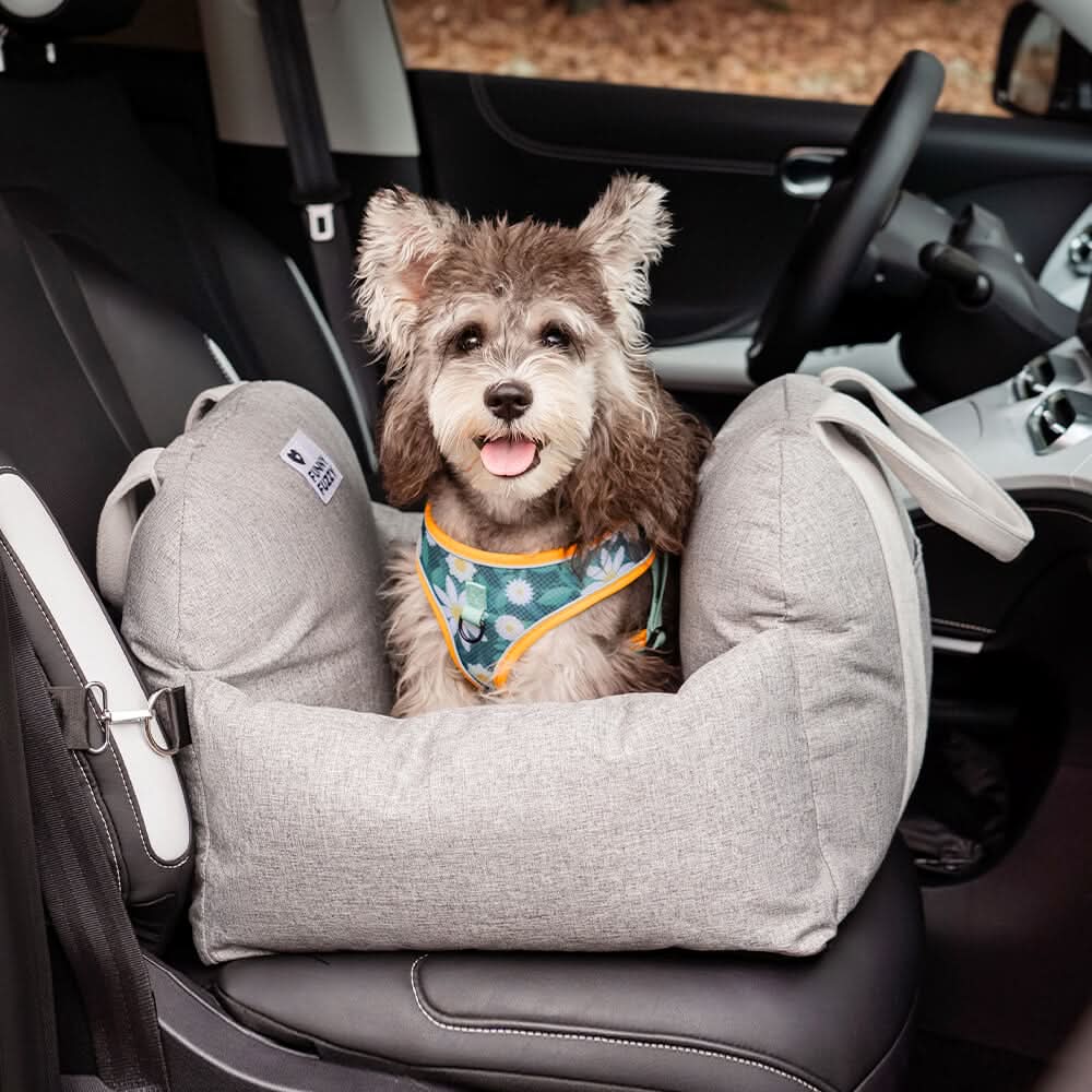 COMFYRIDE SIÈGE POUR CHIEN – Lit siège avec ceinture de sécurité et fond antidérapant