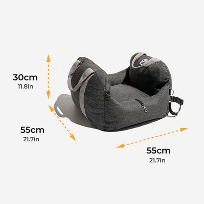 COMFYRIDE SIÈGE POUR CHIEN – Lit siège avec ceinture de sécurité et fond antidérapant
