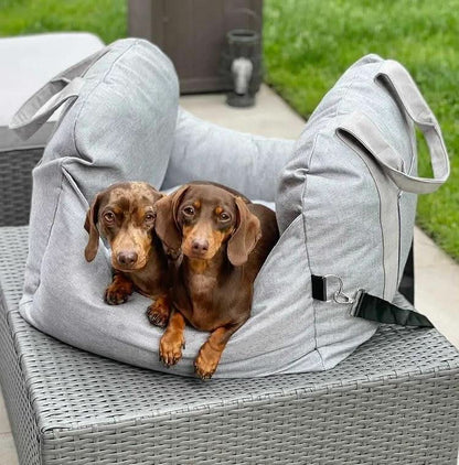COMFYRIDE SIÈGE POUR CHIEN – Lit siège avec ceinture de sécurité et fond antidérapant