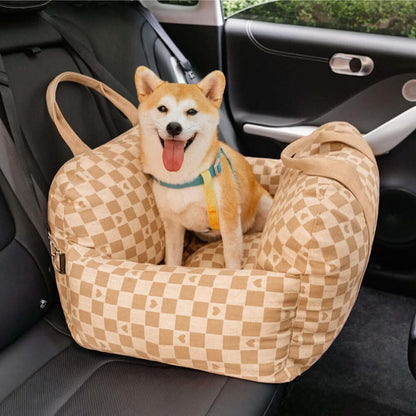 COMFYRIDE SIÈGE POUR CHIEN – Lit siège avec ceinture de sécurité et fond antidérapant
