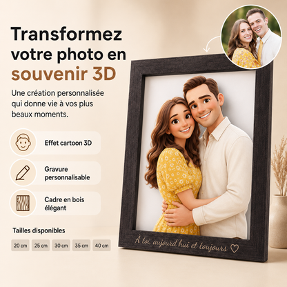 InstaCharm – Le moyen idéal de préserver vos moments précieux grâce à un magnifique effet de dessin animé en 3D