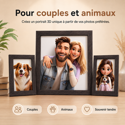 InstaCharm – Le moyen idéal de préserver vos moments précieux grâce à un magnifique effet de dessin animé en 3D
