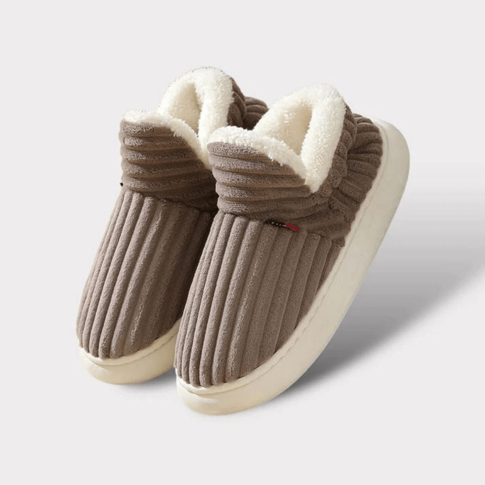 Pantoufles Ultra Douillettes – Chaleur, Confort et Sécurité pour l’Hiver | Rondor