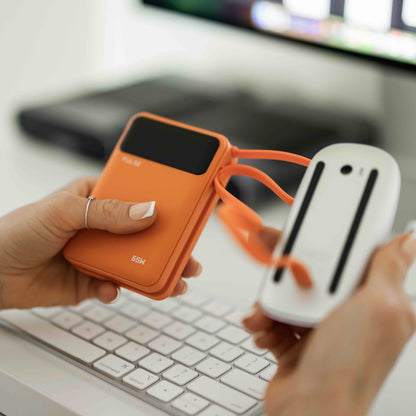 Powerbank 20.000 mAh | Kompakte Laptop-Powerbank mit 65 W Power Delivery, USB-C-Kabel und mehreren Ladeanschlüssen