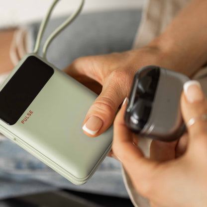 Powerbank 20.000 mAh | Kompakte Laptop-Powerbank mit 65 W Power Delivery, USB-C-Kabel und mehreren Ladeanschlüssen