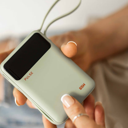 Powerbank 20.000 mAh | Kompakte Laptop-Powerbank mit 65 W Power Delivery, USB-C-Kabel und mehreren Ladeanschlüssen