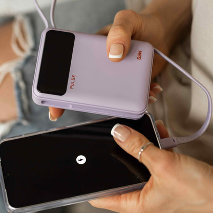 Powerbank 20.000 mAh | Kompakte Laptop-Powerbank mit 65 W Power Delivery, USB-C-Kabel und mehreren Ladeanschlüssen