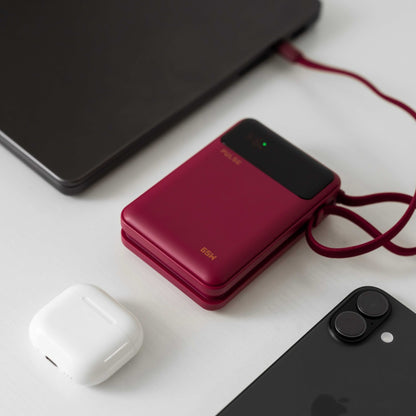 Powerbank 20.000 mAh | Kompakte Laptop-Powerbank mit 65 W Power Delivery, USB-C-Kabel und mehreren Ladeanschlüssen