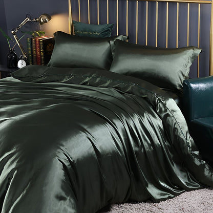 Luxe Silk Duvet - Ensemble de housses de couette en soie de mûrier luxueuse