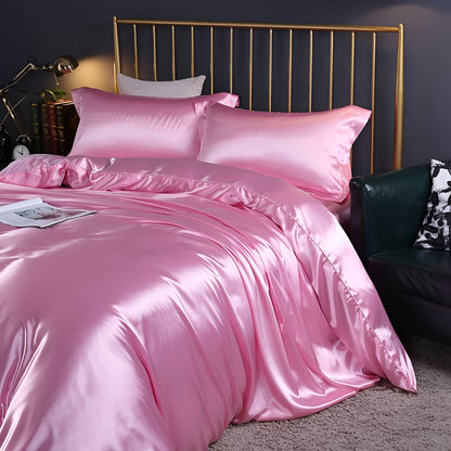 Luxe Silk Duvet - Ensemble de housses de couette en soie de mûrier luxueuse