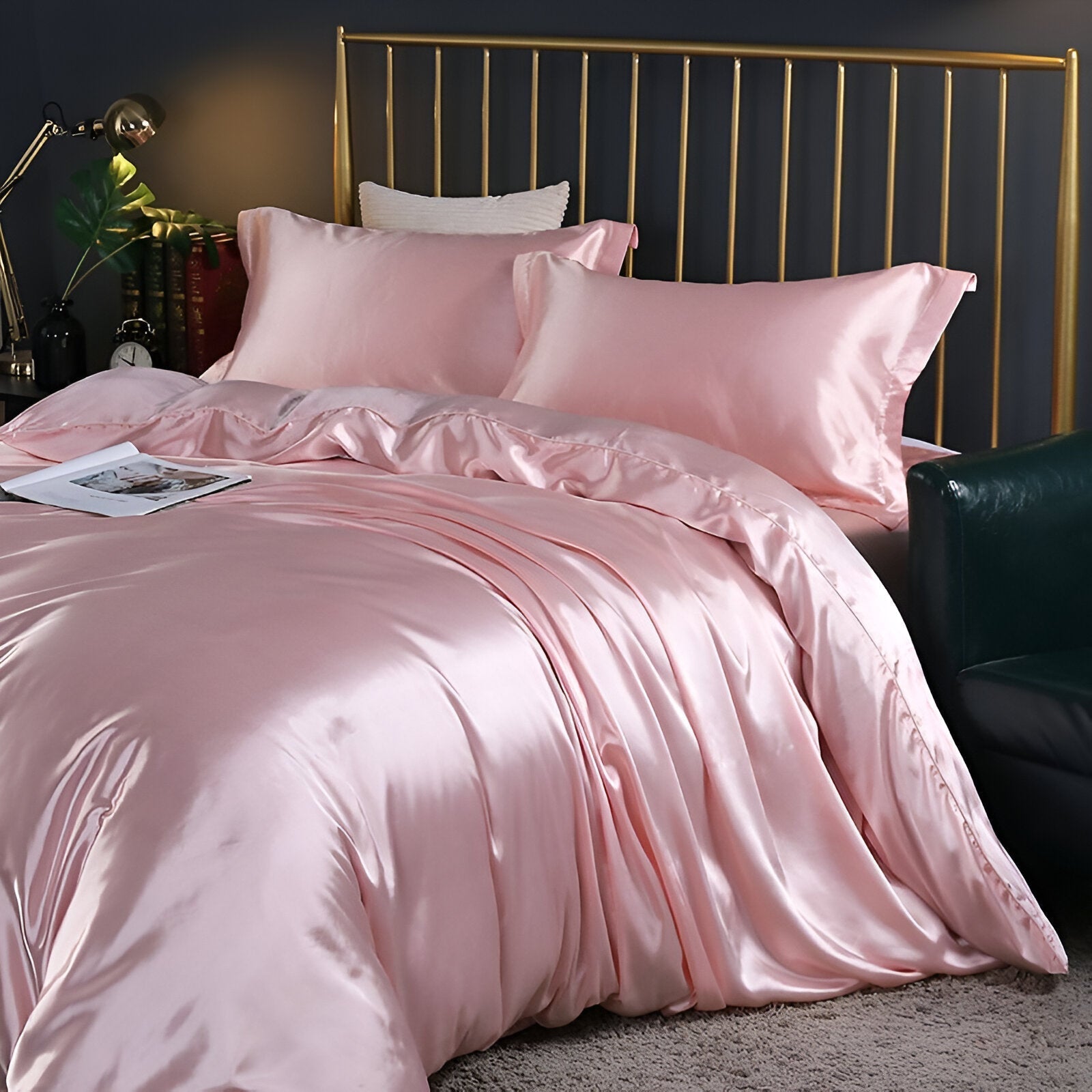 Luxe Silk Duvet - Ensemble de housses de couette en soie de mûrier luxueuse