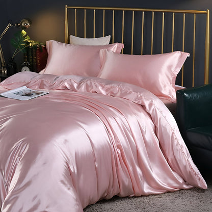 Luxe Silk Duvet - Ensemble de housses de couette en soie de mûrier luxueuse