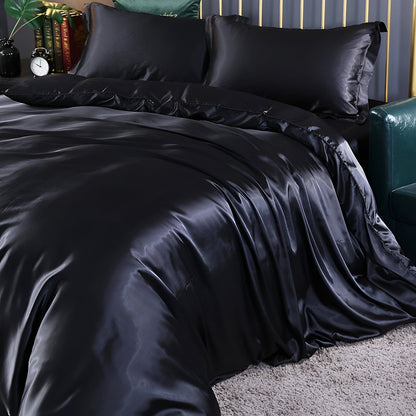 Luxe Silk Duvet - Ensemble de housses de couette en soie de mûrier luxueuse