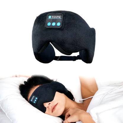 Masque de sommeil Bluetooth 5.3 - musique et détente au coucher