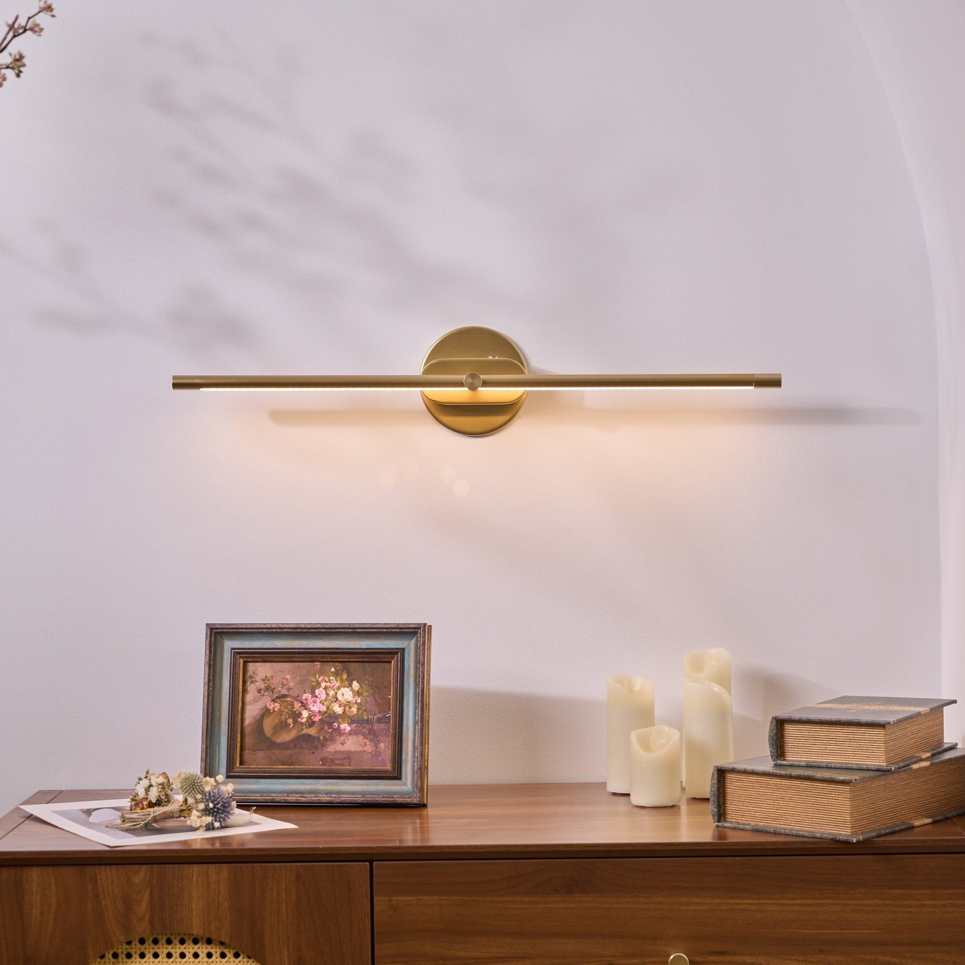Lustra Applique Murale Linéaire Minimaliste Rechargeable