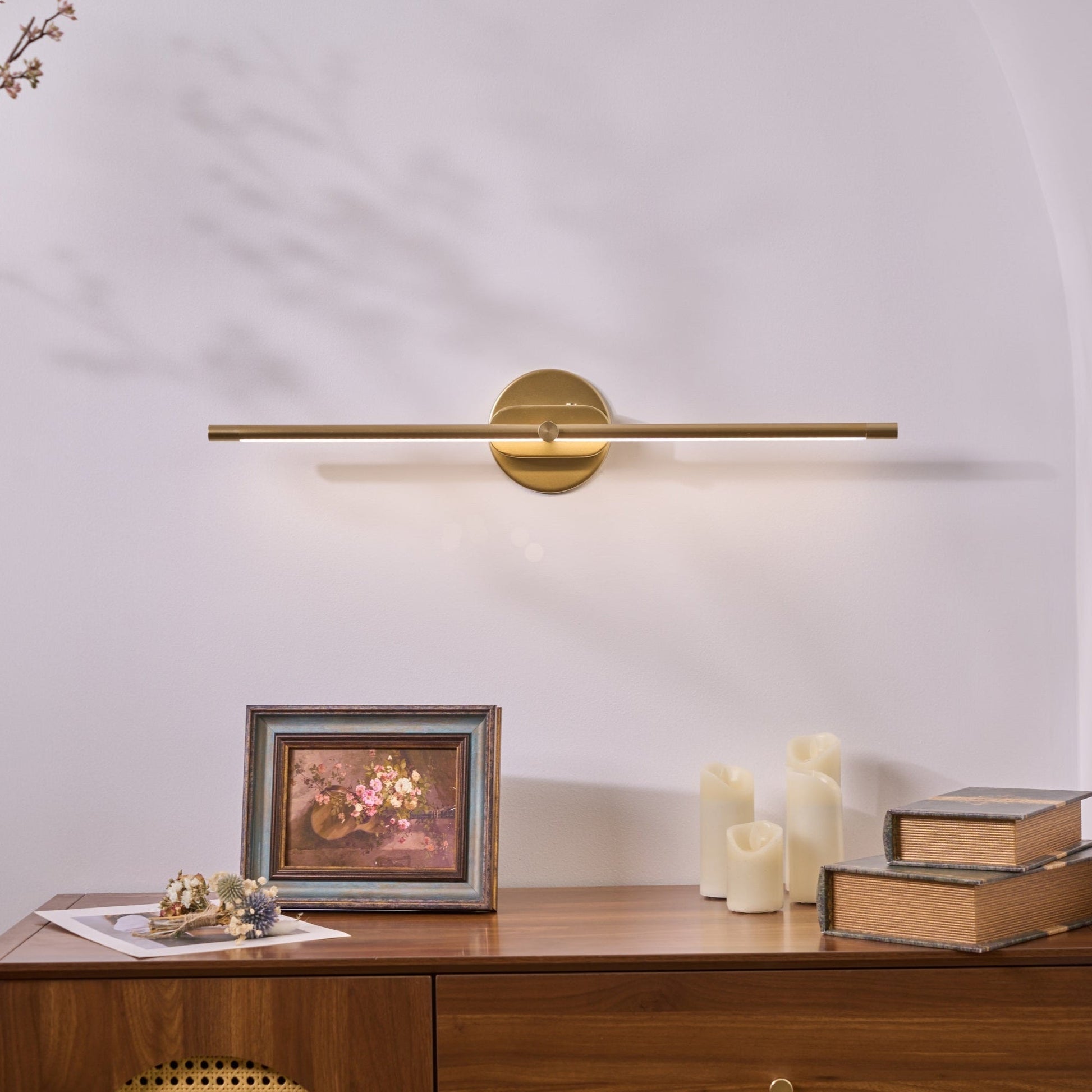 Lustra Applique Murale Linéaire Minimaliste Rechargeable