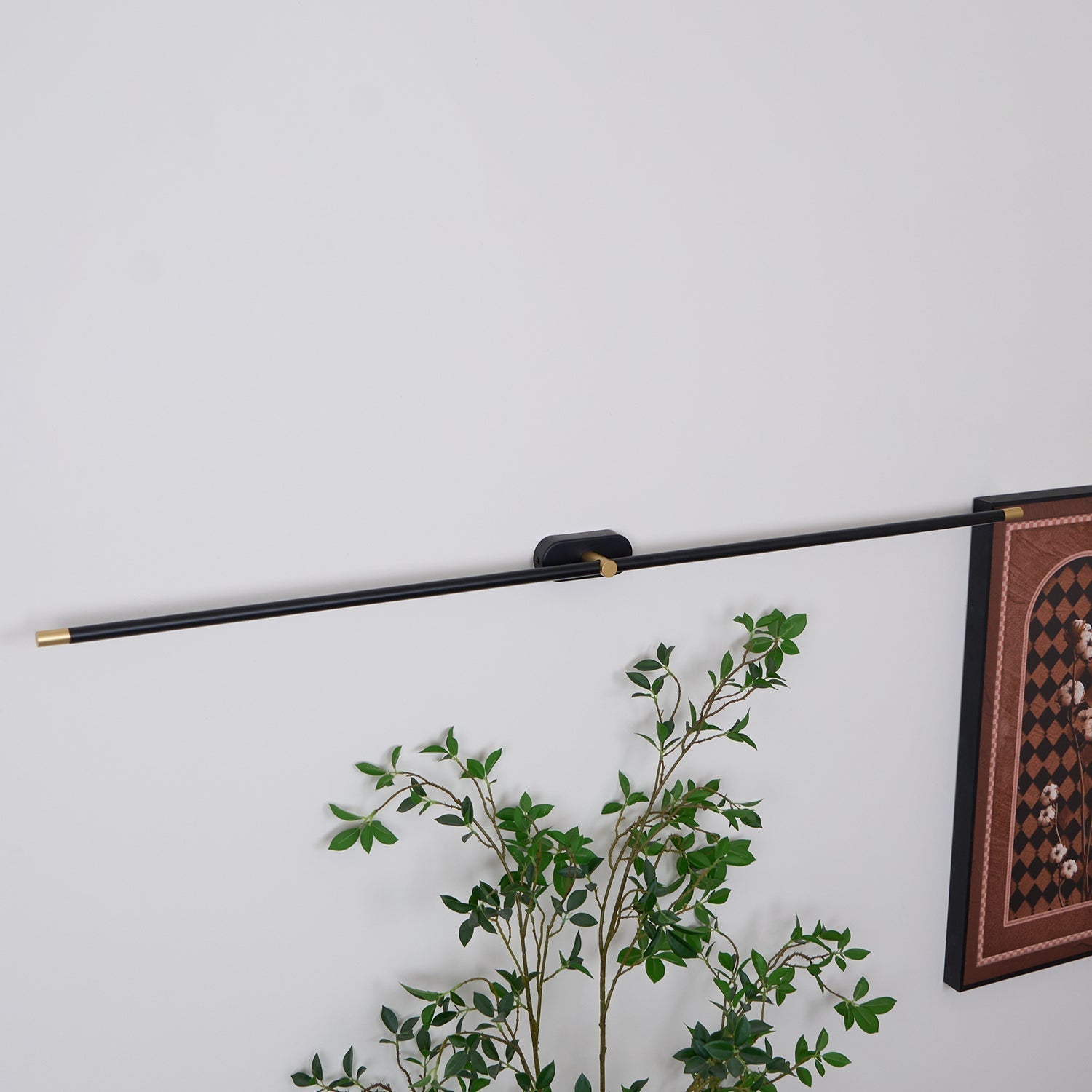 Lustra Applique Murale Linéaire Minimaliste Rechargeable