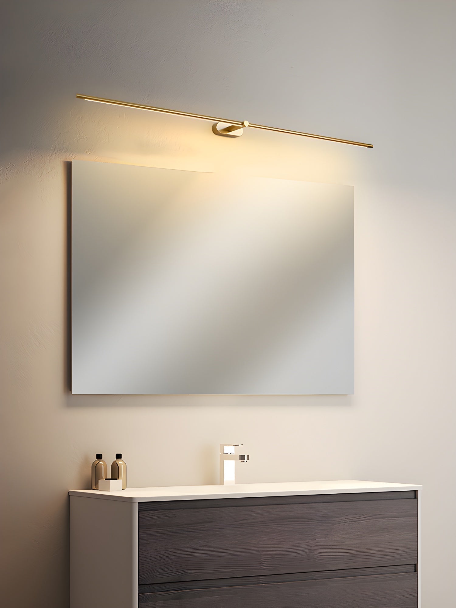 Lustra Applique Murale Linéaire Minimaliste Rechargeable