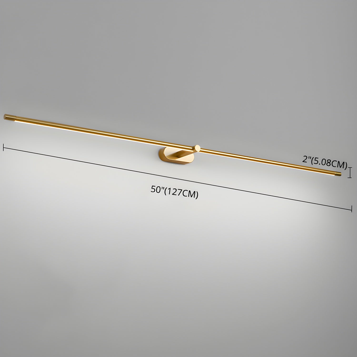 Lustra Applique Murale Linéaire Minimaliste Rechargeable