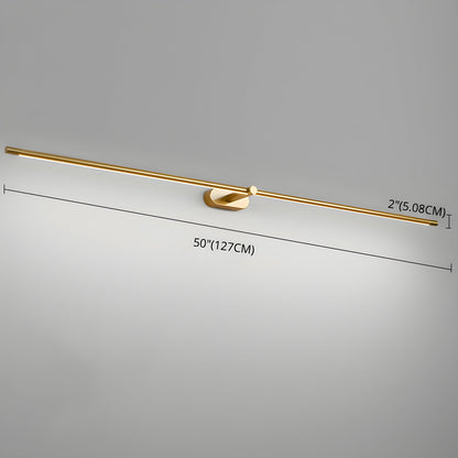 Lustra Applique Murale Linéaire Minimaliste Rechargeable