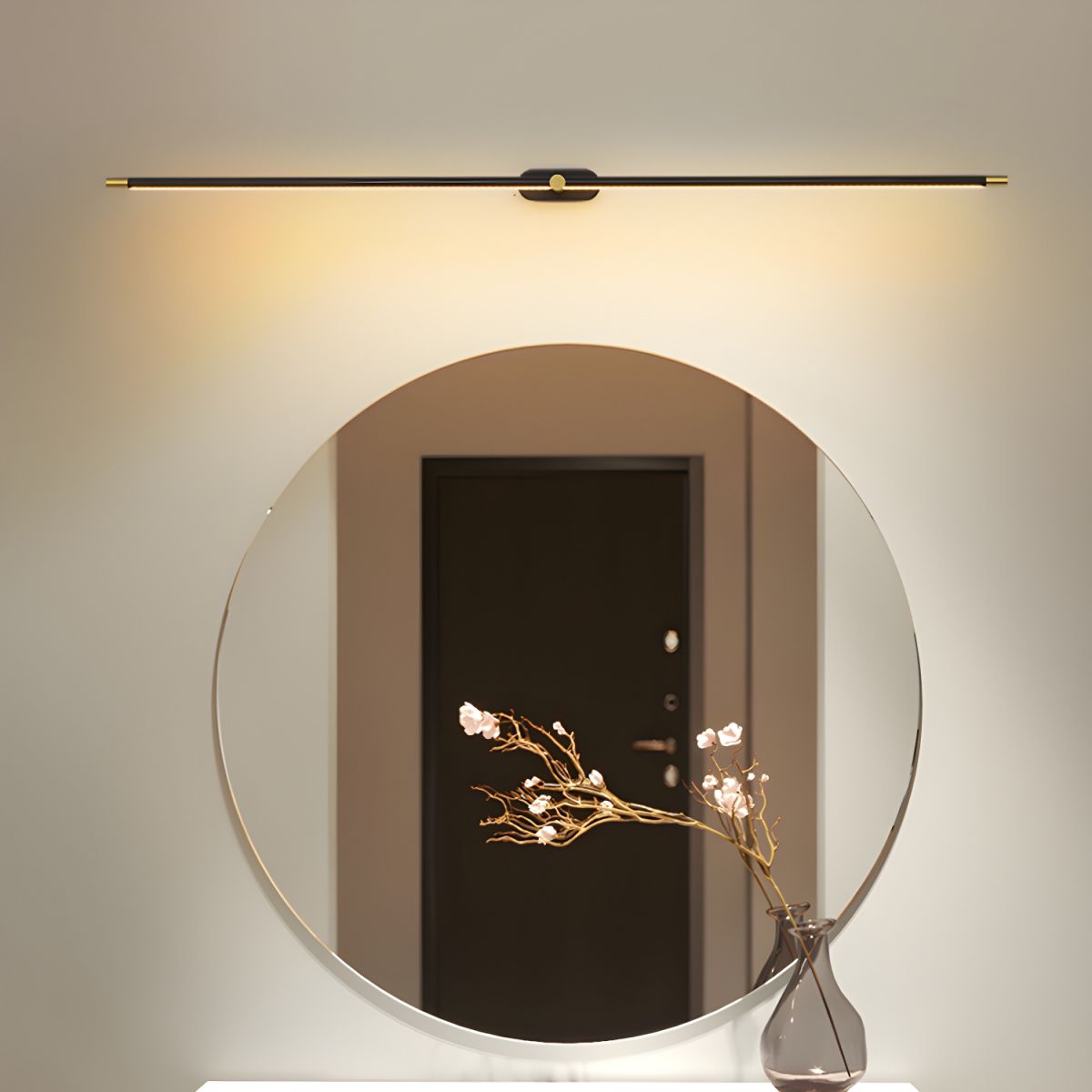 Lustra Applique Murale Linéaire Minimaliste Rechargeable