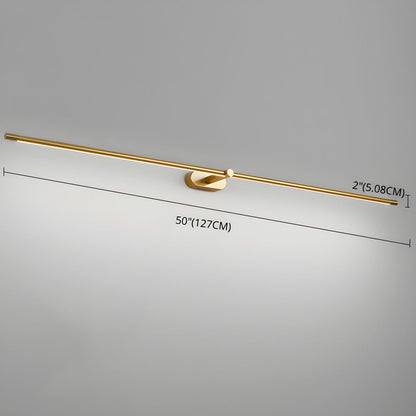 Lustra Applique Murale Linéaire Minimaliste Rechargeable