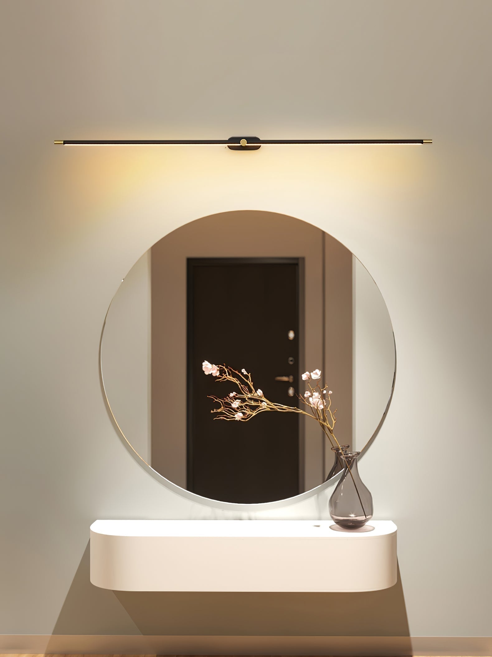 Lustra Applique Murale Linéaire Minimaliste Rechargeable