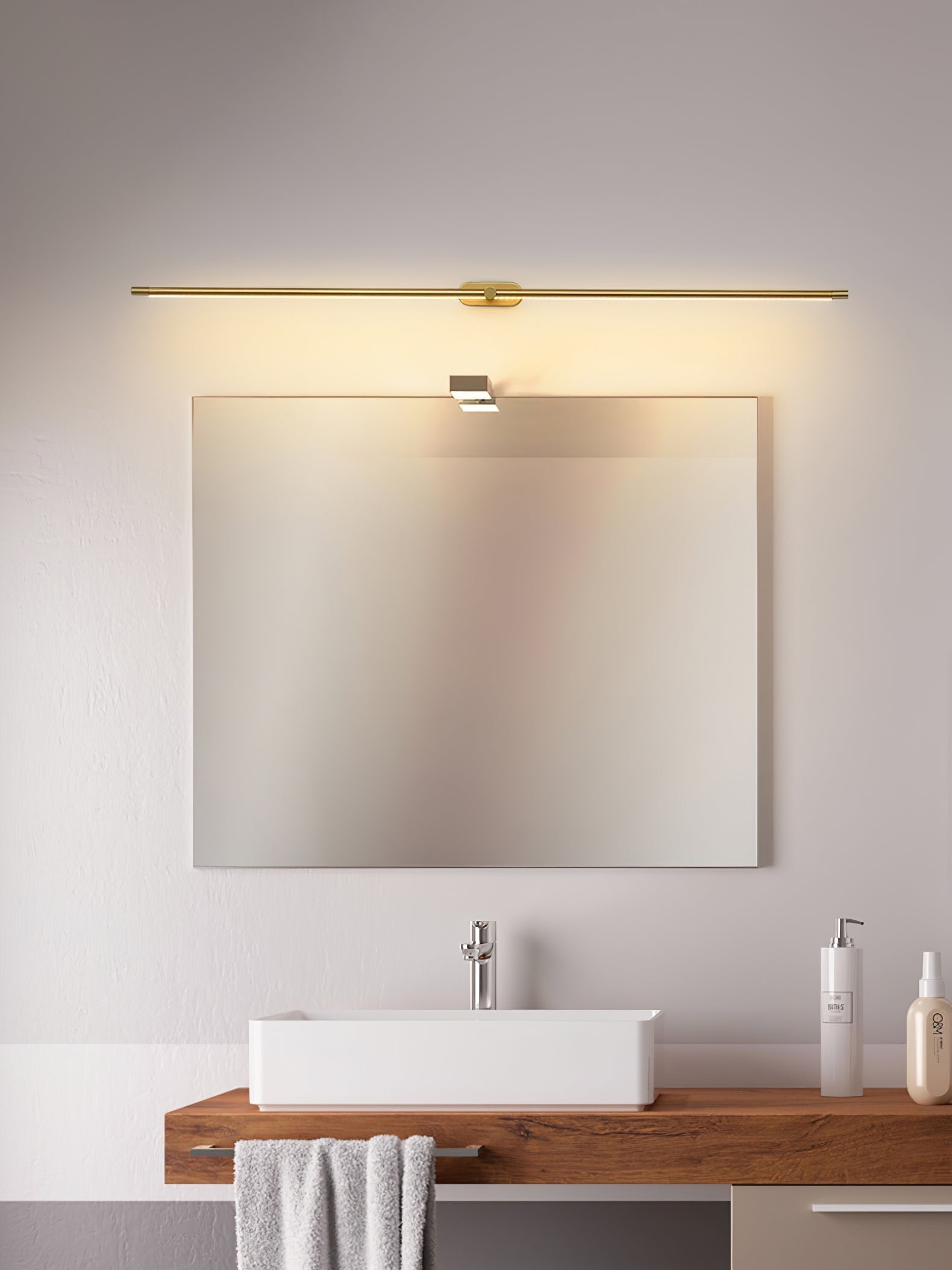 Lustra Applique Murale Linéaire Minimaliste Rechargeable