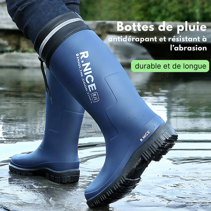 Bottes de pluie pliables en caoutchouc - au sec lors des averses