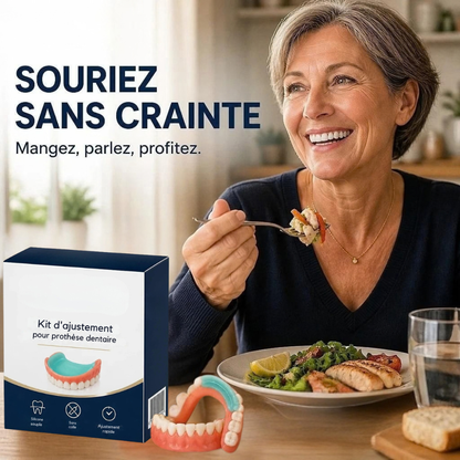 Kit d’ajustement pour dentier - confort au quotidien