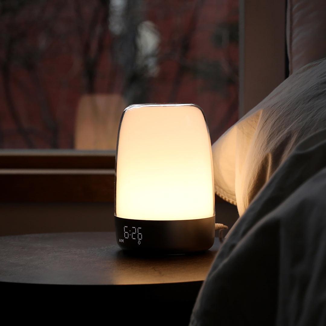 Réveil Lumière Réveil avec Simulation de Lever de Soleil et Lumière Dimmable