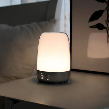 Réveil Lumière Réveil avec Simulation de Lever de Soleil et Lumière Dimmable