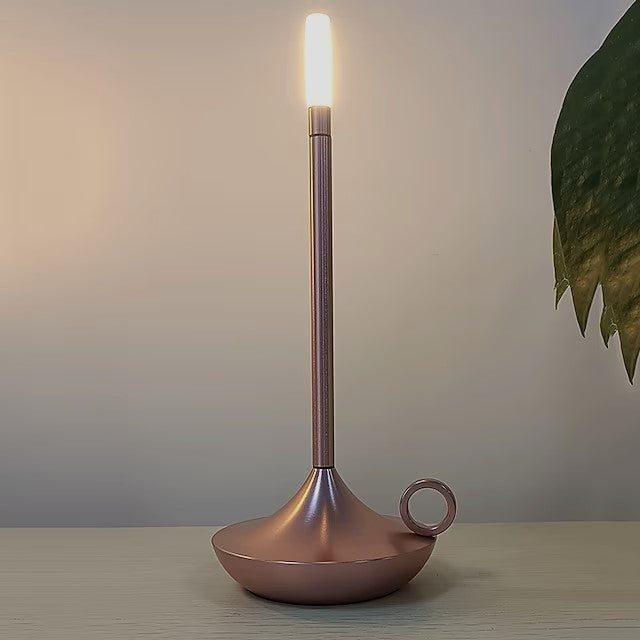 LumaGlow Bougie LED Dimmable – Élégante & Sans Fil avec Longue Durée de Vie de la Batterie