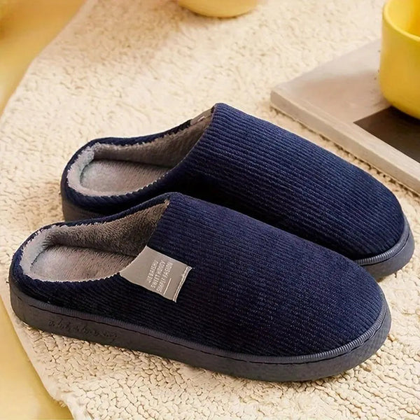 Pantoufles femme en peluche - douceur et confort à la maison