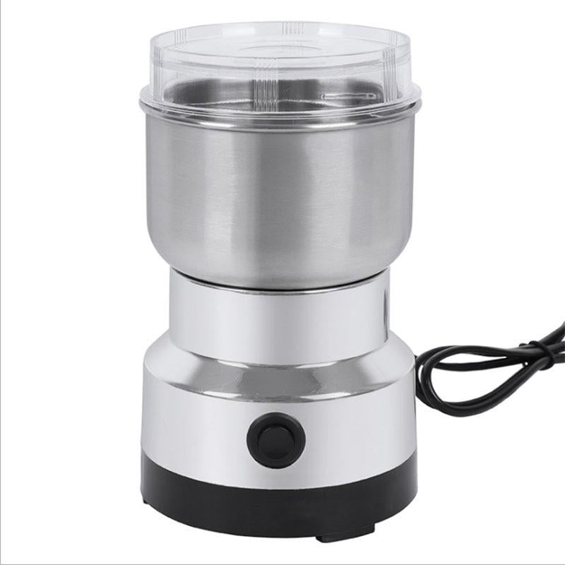 Moulin électrique – Moulin compact en acier inoxydable pour grains de café, noix et épices
