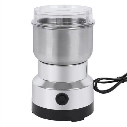 Moulin électrique – Moulin compact en acier inoxydable pour grains de café, noix et épices
