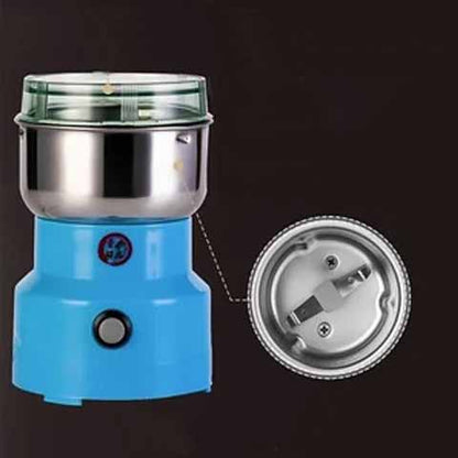 Moulin électrique – Moulin compact en acier inoxydable pour grains de café, noix et épices