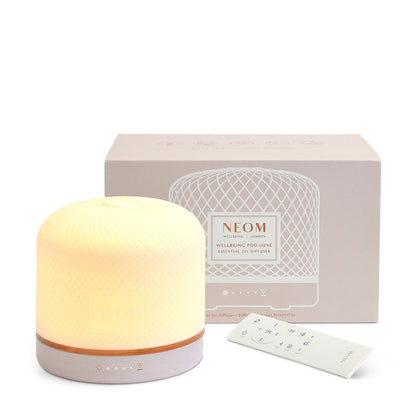 Aroma-Diffusor für große Räume | Keramik-Luftbefeuchter mit Fernbedienung, Atemlicht und bis zu 12 Stunden Laufzeit