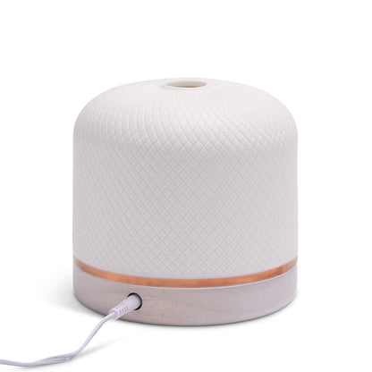 Aroma-Diffusor für große Räume | Keramik-Luftbefeuchter mit Fernbedienung, Atemlicht und bis zu 12 Stunden Laufzeit