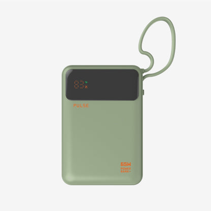 Powerbank 20.000 mAh | Kompakte Laptop-Powerbank mit 65 W Power Delivery, USB-C-Kabel und mehreren Ladeanschlüssen