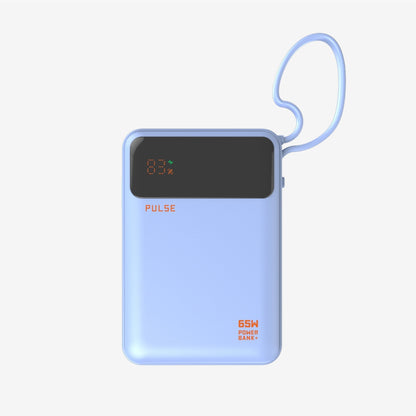 Powerbank 20.000 mAh | Kompakte Laptop-Powerbank mit 65 W Power Delivery, USB-C-Kabel und mehreren Ladeanschlüssen