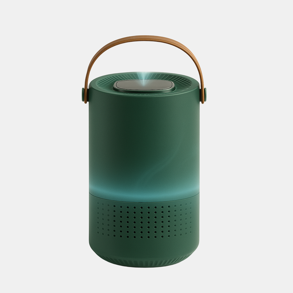 Purificateur d'Air HEPA Portable USB – Idéal pour Bureau et Voiture