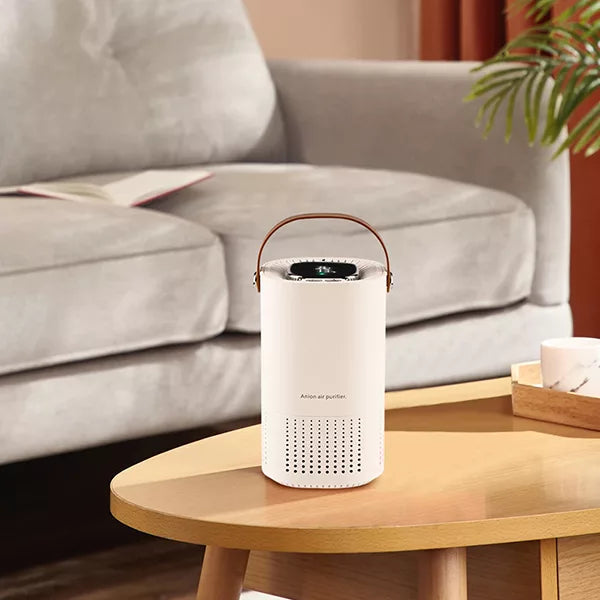 Purificateur d'Air HEPA Portable USB – Idéal pour Bureau et Voiture